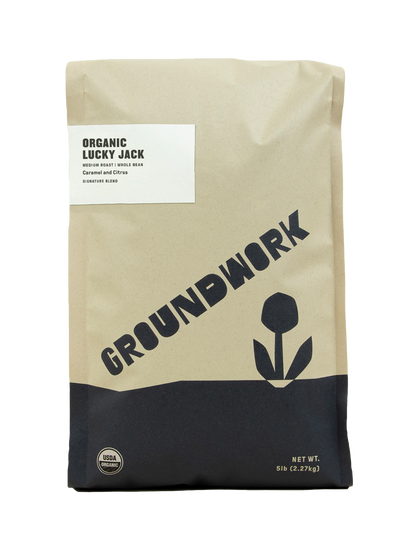 5lb organic lucky jack medium roast